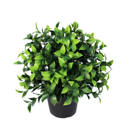 Small Potted Artificial Jasmine Plant UV Resistant 20cm-Home &amp; Garden &gt; Artificial Plants-PEROZ Accessories