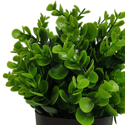 Small Potted Artificial Peperomia Plant UV Resistant 20cm-Home &amp; Garden &gt; Artificial Plants-PEROZ Accessories