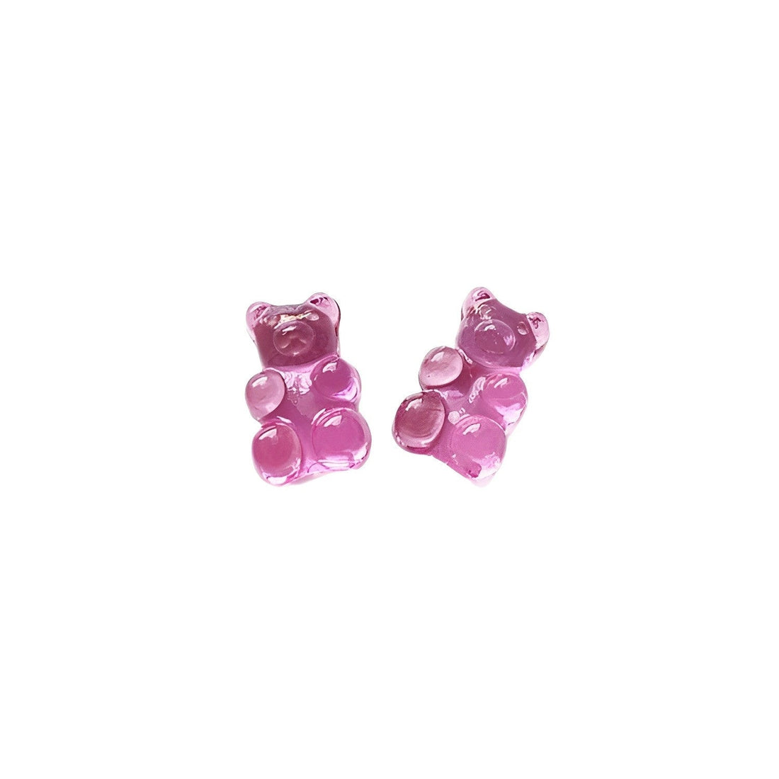 Anykidz 10pcs Rose Red Bear Shoe Charm Accessories Jeans Clogs Pendants Designer Ornament Jibbitz for Crocs-Shoe Charms-PEROZ Accessories