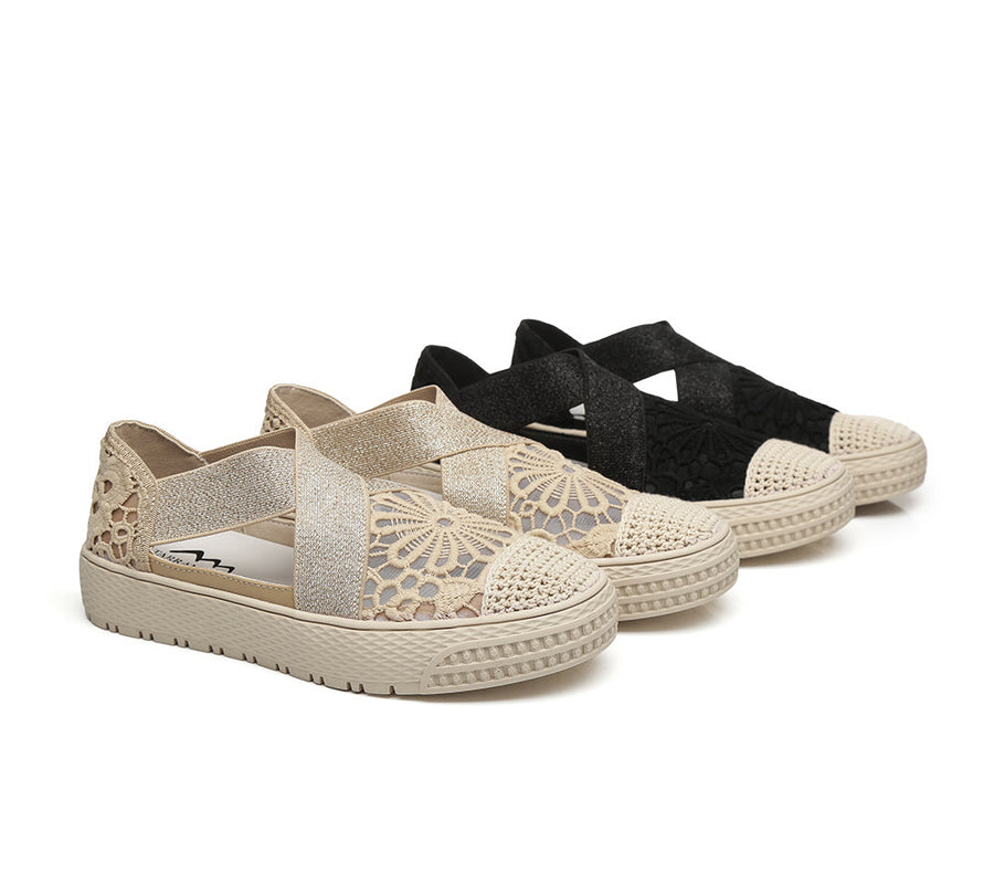 TARRAMARRA Women Flats Lace Sneaker Josie-Flats-PEROZ Accessories