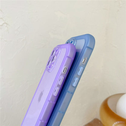 Anymob iPhone Case Gray Transparent Matte Soft Silicone Mobile Cover For iPhone13 Pro Max 11 12 Pro Max X XS Max XR-Mobile Phone Cases-PEROZ Accessories