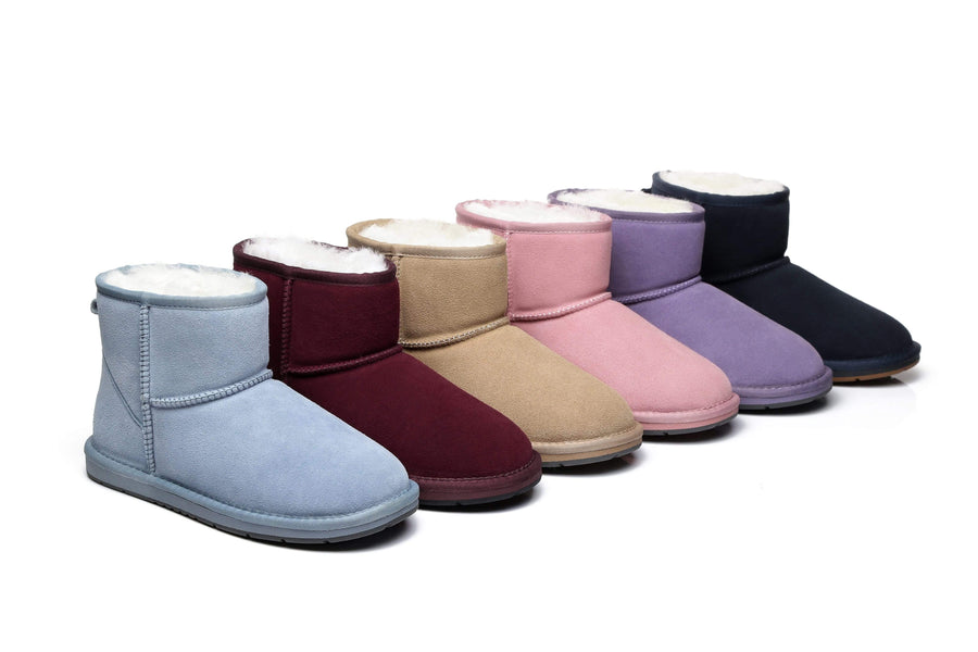 Australian Shepherd UGG Boots Mini Classic Suede Special Color-Boots-PEROZ Accessories