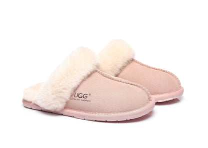 Australian Shepherd Kids UGG Slippers Rosa-Slippers-PEROZ Accessories