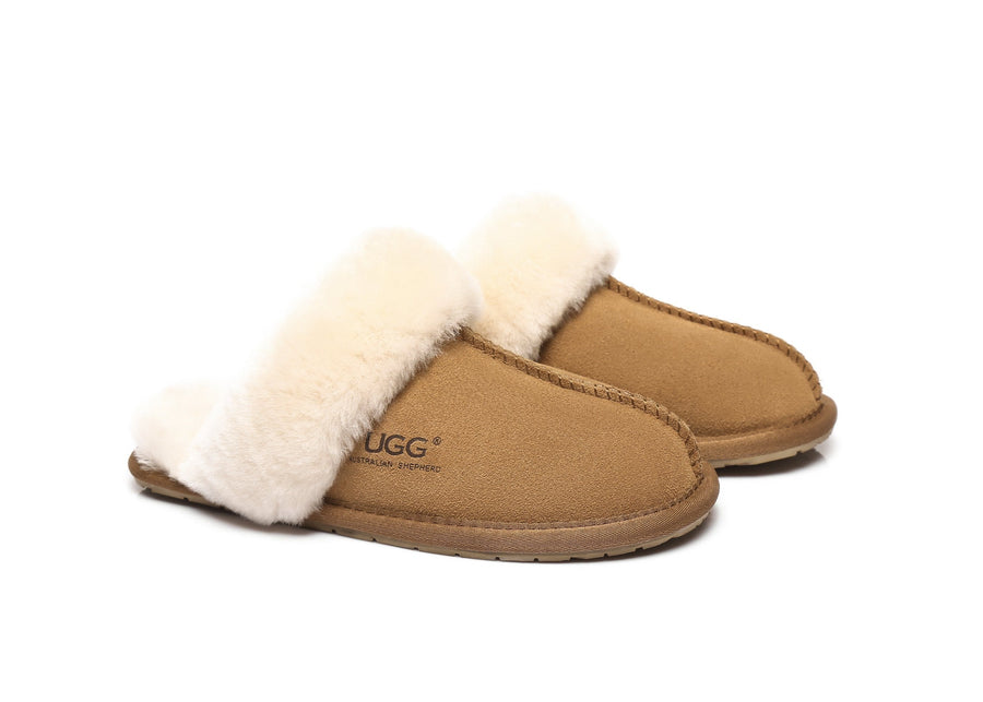 Australian Shepherd Kids UGG Slippers Rosa-Slippers-PEROZ Accessories