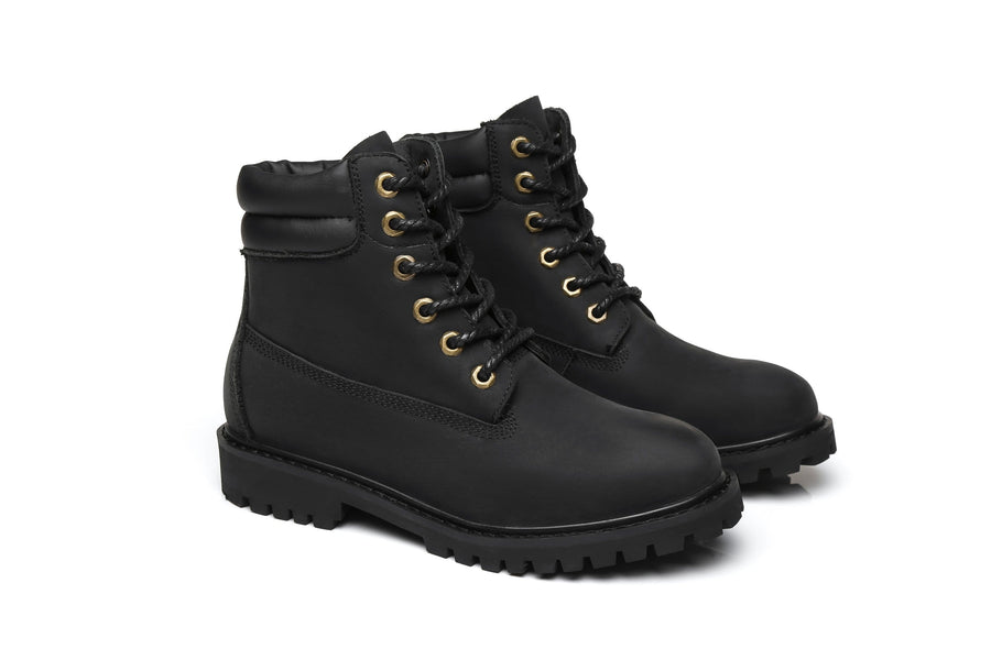 Australian Shepherd AS UGG Hiking Boots Unisex Double Collar Hiki-Boots-PEROZ Accessories