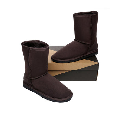 Australian Made Unisex Short Classic UGG Boots Australian Shepherd Water Resistant-Boots-PEROZ Accessories