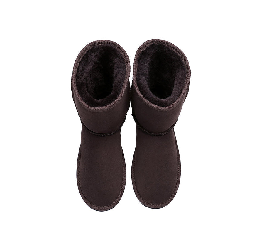 Australian Made Unisex Short Classic UGG Boots Australian Shepherd Water Resistant-Boots-PEROZ Accessories