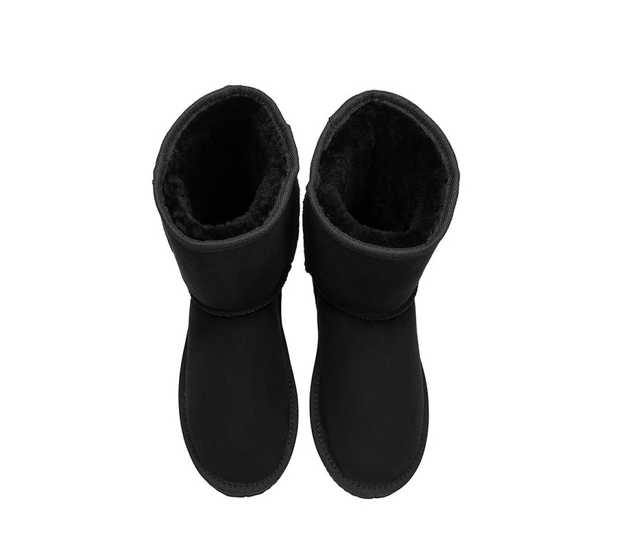 Australian Made Unisex Short Classic UGG Boots Australian Shepherd Water Resistant-Boots-PEROZ Accessories