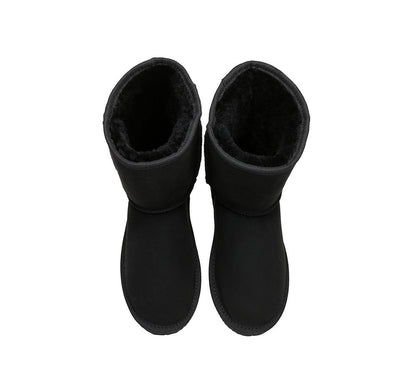 Australian Made Unisex Short Classic UGG Boots Australian Shepherd Water Resistant-Boots-PEROZ Accessories