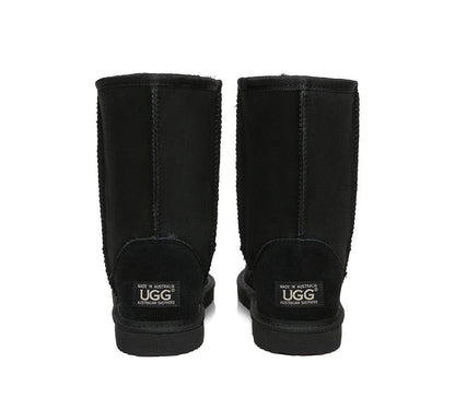 Australian Made Unisex Short Classic UGG Boots Australian Shepherd Water Resistant-Boots-PEROZ Accessories