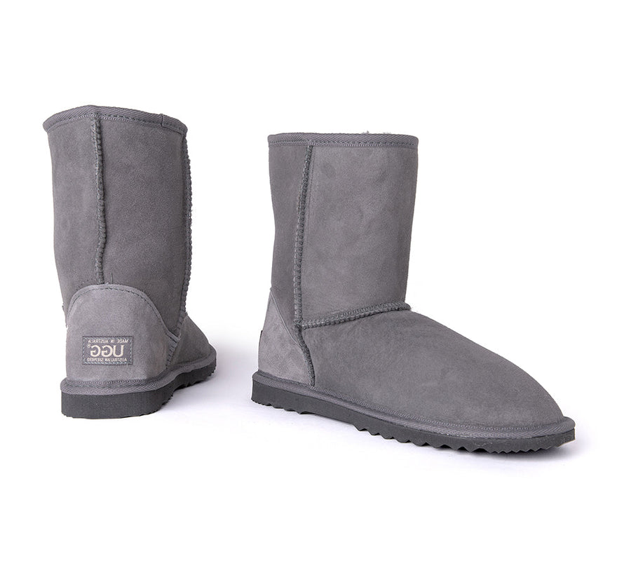 Australian Made Unisex Short Classic UGG Boots Australian Shepherd Water Resistant-Boots-PEROZ Accessories