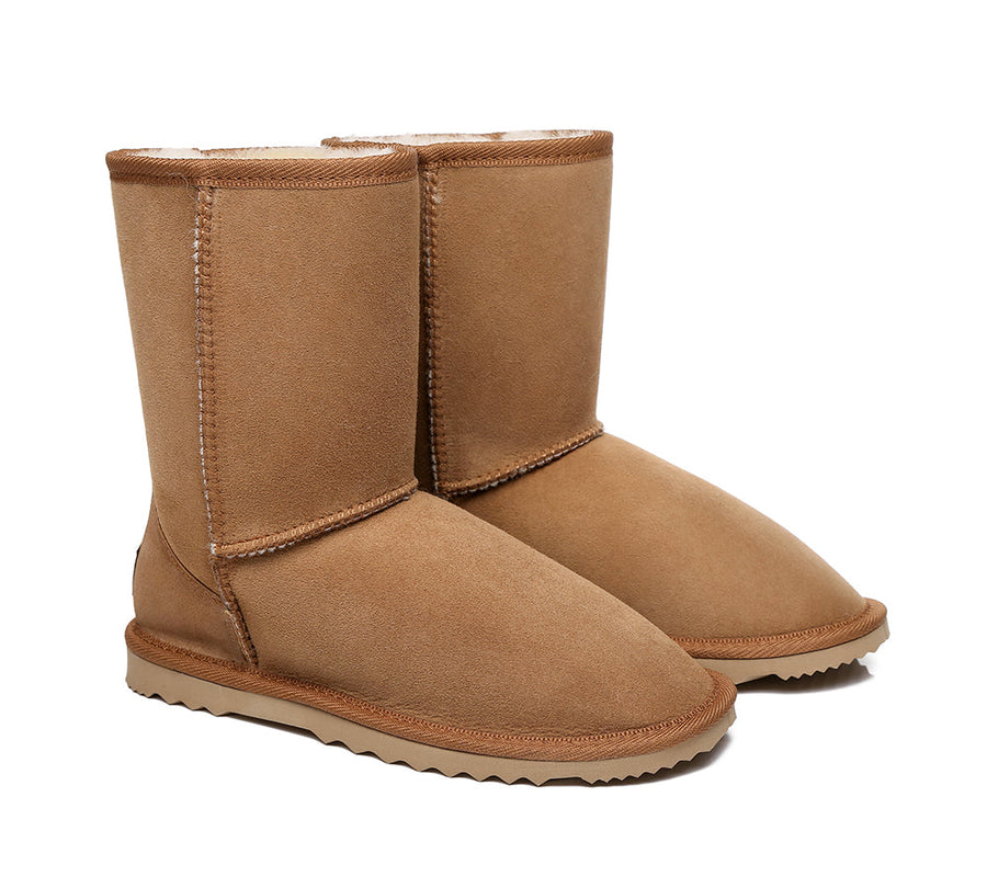 Australian Made Unisex Short Classic UGG Boots Australian Shepherd Water Resistant-Boots-PEROZ Accessories
