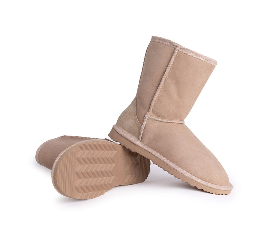 Australian Made Unisex Short Classic UGG Boots Australian Shepherd Water Resistant-Boots-PEROZ Accessories