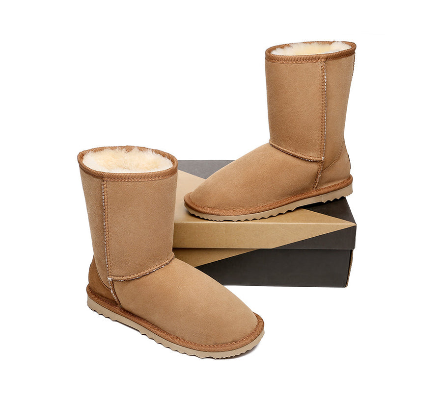 Australian Made Unisex Short Classic UGG Boots Australian Shepherd Water Resistant-Boots-PEROZ Accessories