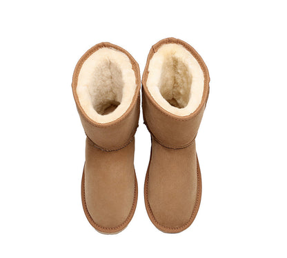 Australian Made Unisex Short Classic UGG Boots Australian Shepherd Water Resistant-Boots-PEROZ Accessories