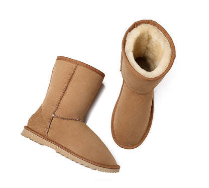 Australian Made Unisex Short Classic UGG Boots Australian Shepherd Water Resistant-Boots-PEROZ Accessories