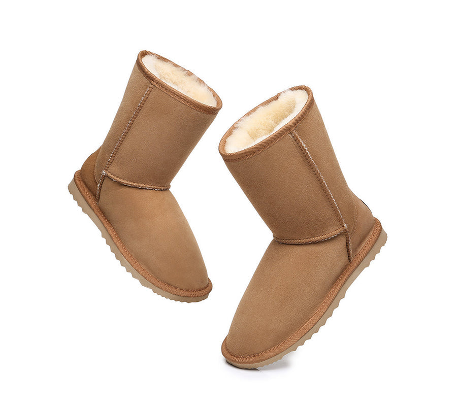 Australian Made Unisex Short Classic UGG Boots Australian Shepherd Water Resistant-Boots-PEROZ Accessories