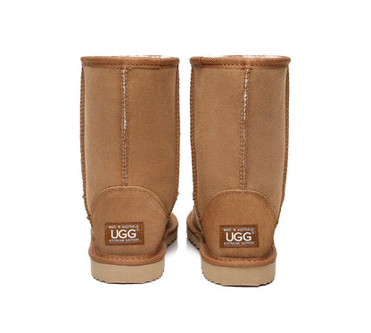 Australian Made Unisex Short Classic UGG Boots Australian Shepherd Water Resistant-Boots-PEROZ Accessories