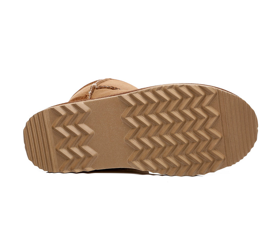Australian Made Unisex Short Classic UGG Boots Australian Shepherd Water Resistant-Boots-PEROZ Accessories