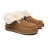 Australian Shepherd Women Mini Ugg Alaina Casual Ankle Ugg Boots with Wool Collar-Boots-PEROZ Accessories