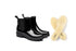 Australian Shepherd Ankle UGG Fashion Rain Boots with wool insole Vivily Gumboots Water Resistant-Boots-PEROZ Accessories