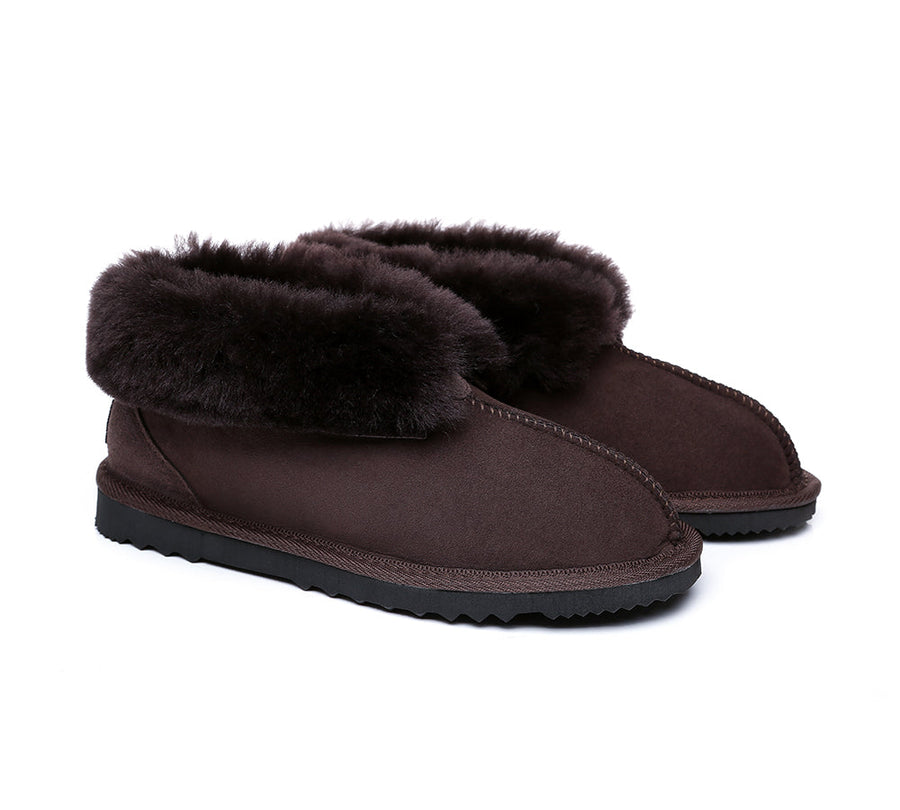 Australian Made Sheepskin Slippers Unisex UGG Slippers Australian Shepherd Water Resistant-Slippers-PEROZ Accessories