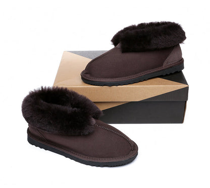 Australian Made Sheepskin Slippers Unisex UGG Slippers Australian Shepherd Water Resistant-Slippers-PEROZ Accessories