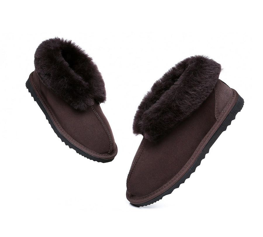 Australian Made Sheepskin Slippers Unisex UGG Slippers Australian Shepherd Water Resistant-Slippers-PEROZ Accessories