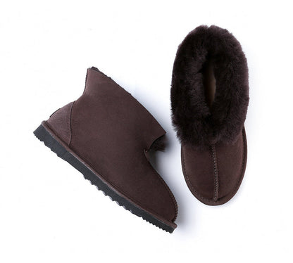 Australian Made Sheepskin Slippers Unisex UGG Slippers Australian Shepherd Water Resistant-Slippers-PEROZ Accessories