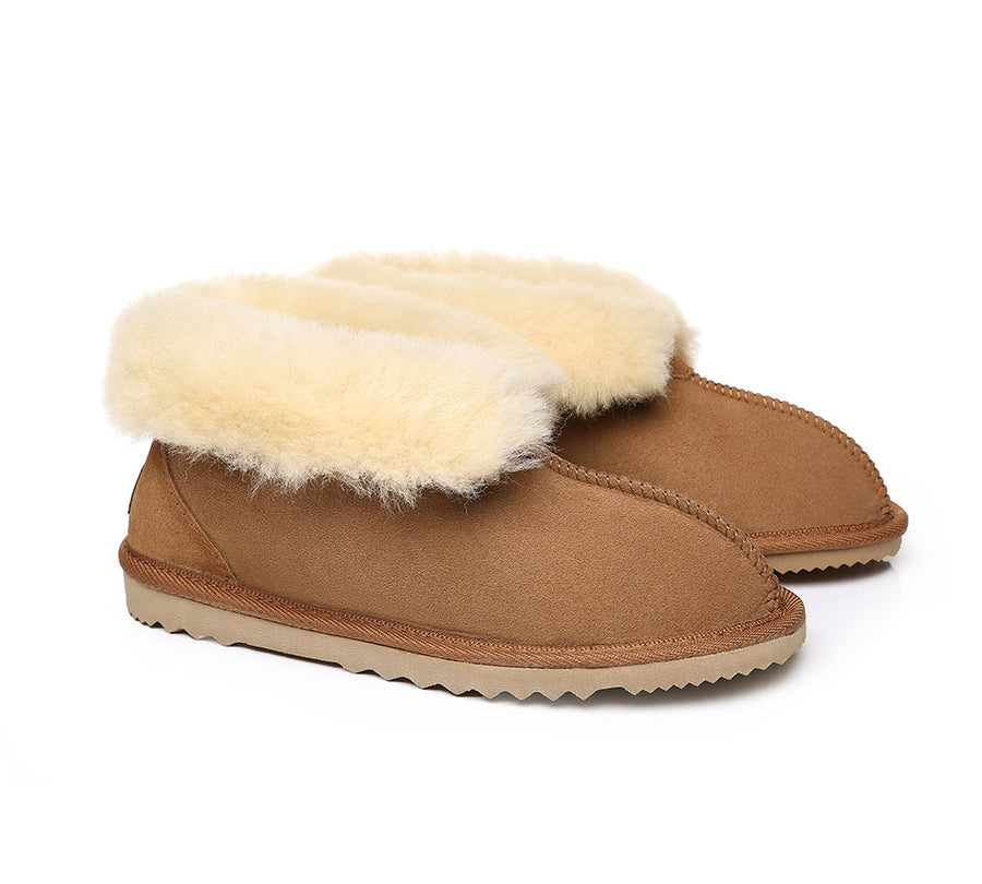 Australian Made Sheepskin Slippers Unisex UGG Slippers Australian Shepherd Water Resistant-Slippers-PEROZ Accessories