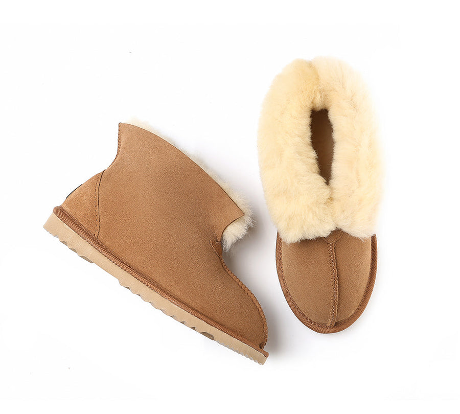 Australian Made Sheepskin Slippers Unisex UGG Slippers Australian Shepherd Water Resistant-Slippers-PEROZ Accessories