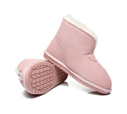 Australian Shepherd UGG Unisex Ankle Wool Parker Slipper Boots-Slippers-PEROZ Accessories