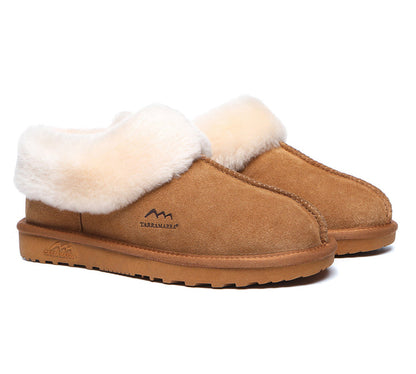TARRAMARRA Premium Sheepskin Wool Ankle Slipper Unisex Hana-Slippers-PEROZ Accessories