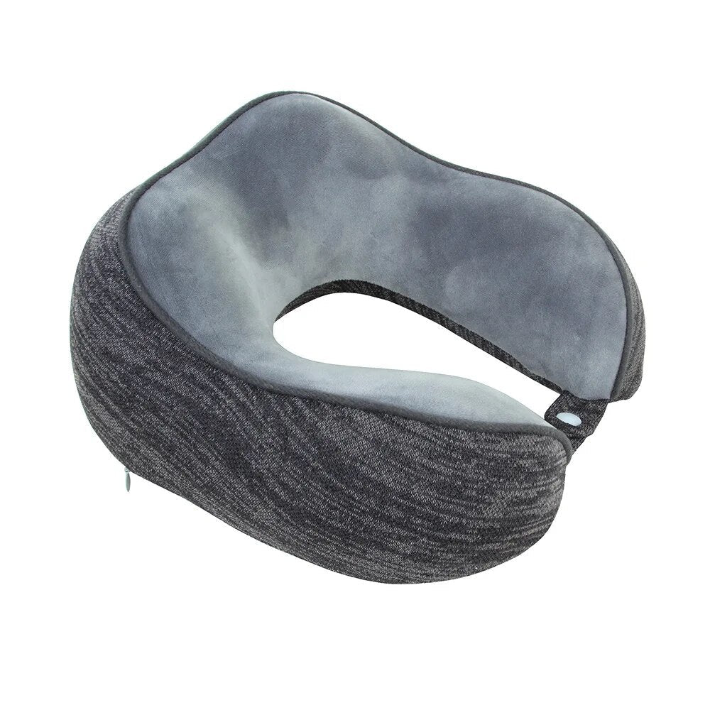 Anypack Neck Pillow Dark Grey Cervical Spine U-Shaped Comfortable Sleep Headrest-Neck Pillow-PEROZ Accessories