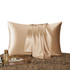 Anyhouz Pillowcase 50x75cm Gold Natural Mulberry Silk For Comfortable And Relaxing Home Bed-Pillowcases-PEROZ Accessories