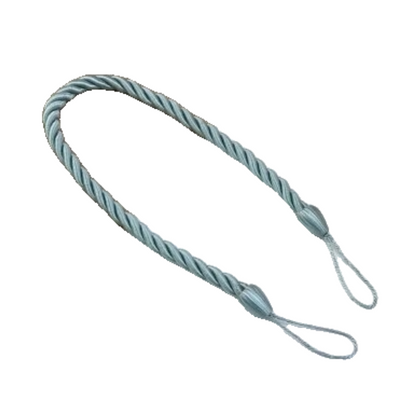Anyhouz Curtain Tie Light Blue Simple Curtain Tieback Handmade Rope Buckle Home Decor Curtains-Curtain Tie-PEROZ Accessories