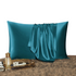 Anyhouz Pillowcase 50x90cm Teal Natural Mulberry Silk For Comfortable And Relaxing Home Bed-Pillowcases-PEROZ Accessories