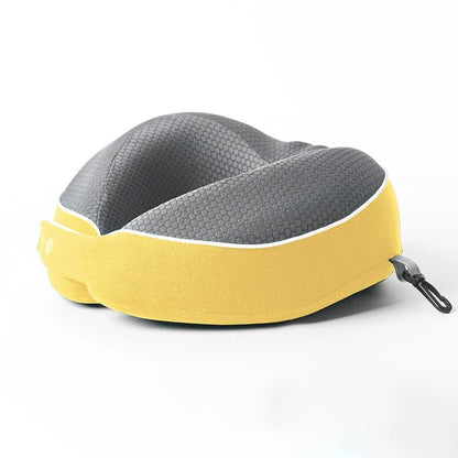 Anypack Neck Pillow Yellow Memory Cotton U-shaped Comfortable Sleep Headrest-Neck Pillow-PEROZ Accessories
