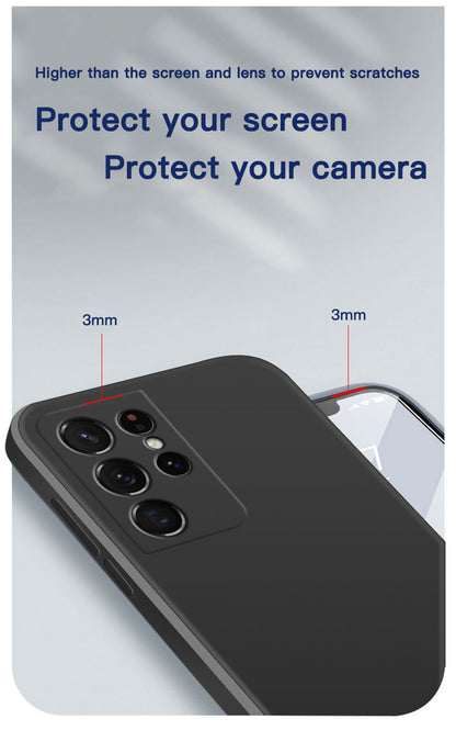 Anymob Xiaomi Phone Case White Square Candy Silicone For Redmi Note 10 10S 9S 9 Pro Max 8 7 Pro 9T Mi 11 Lite POCO X3 M3 F3 Slim Soft Cover-Mobile Phone Cases-PEROZ Accessories