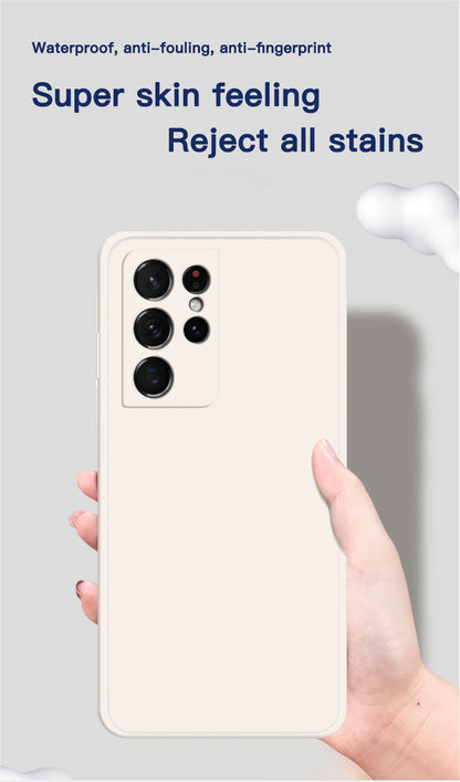 Anymob Xiaomi Phone Case Black Square Candy Silicone For Redmi Note 10 10S 9S 9 Pro Max 8 7 Pro 9T Mi 11 Lite POCO X3 M3 F3 Slim Soft Cover-Mobile Phone Cases-PEROZ Accessories