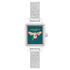 Olivia Burton Stainless Steel Navy Sunray & Bee Dial Ladies Watch - OB16FB27-Quartz Watches-PEROZ Accessories